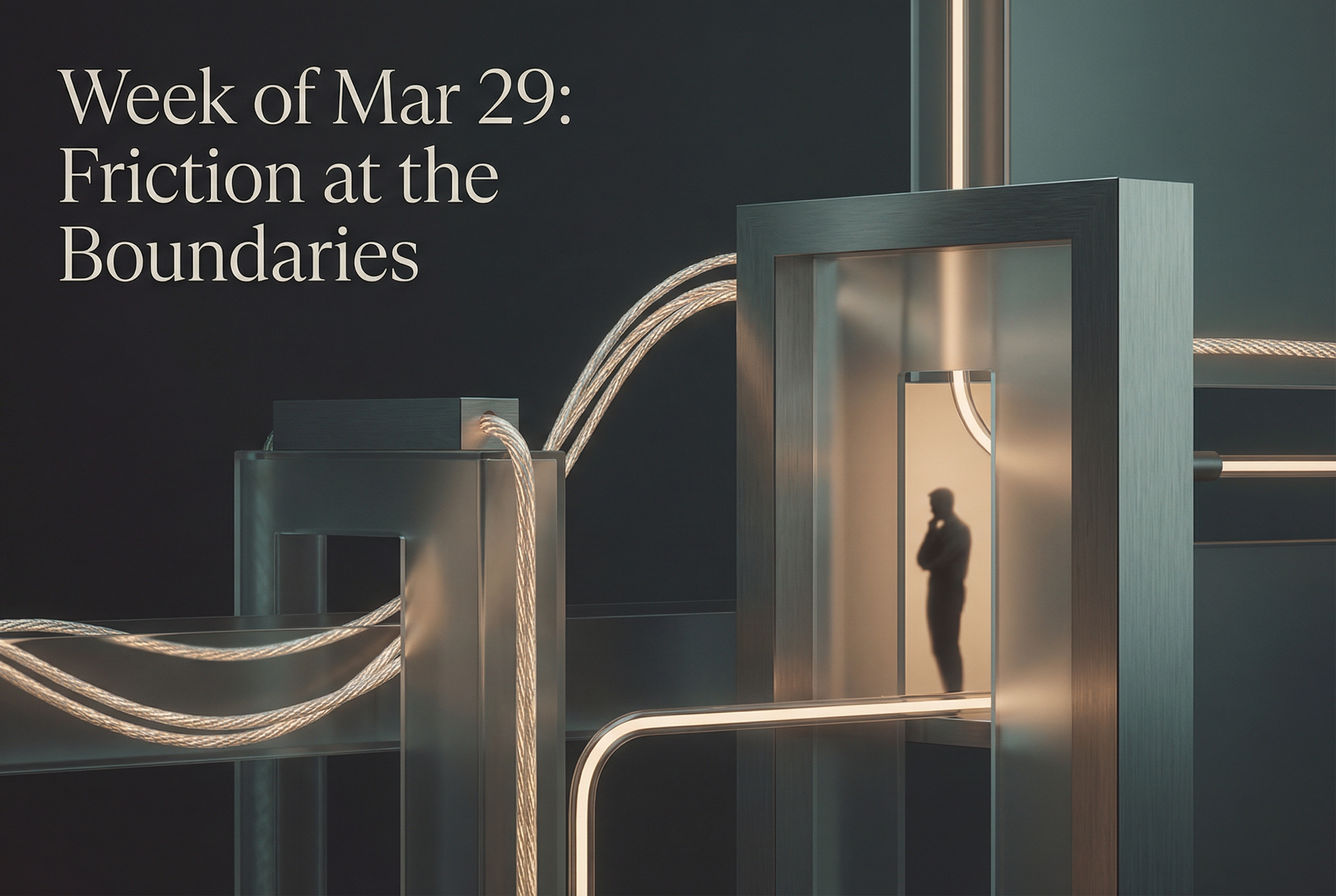 Week of Mar 29: Friction at the Boundaries